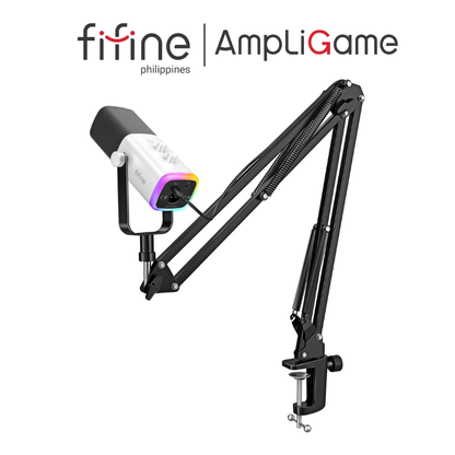 FIFINE AmpliGame AM8 USB/XLR Dynamic Microphone with RGB