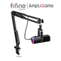 FIFINE AmpliGame AM8 USB/XLR Dynamic Microphone with RGB