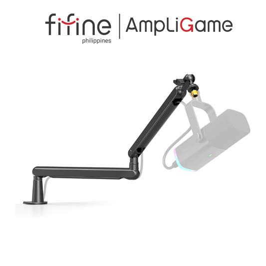 FIFINE BM88 Low Profile Microphone Boom Arm Stand