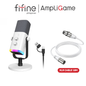 FIFINE AmpliGame AM8 USB/XLR Dynamic Microphone with RGB