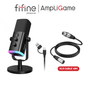 FIFINE AmpliGame AM8 USB/XLR Dynamic Microphone with RGB