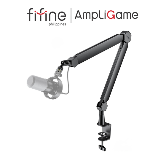 FIFINE BM66 Microphone Boom Arm Stand