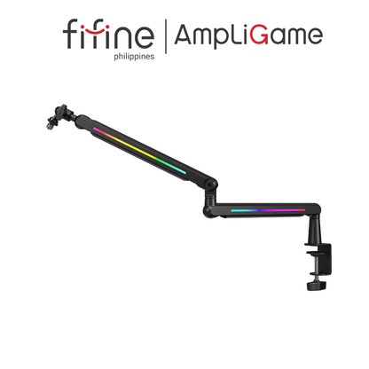 FIFINE BM88PRO Low Profile Microphone Arm with RGB