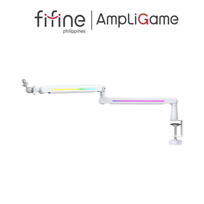 FIFINE BM88PRO Low Profile Microphone Arm with RGB