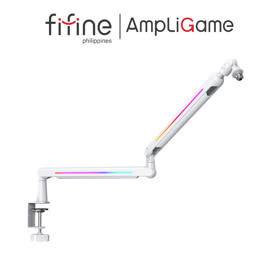 FIFINE BM88PRO Low Profile Microphone Arm with RGB