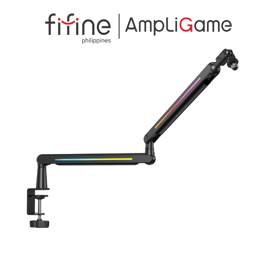 FIFINE BM88PRO Low Profile Microphone Arm with RGB