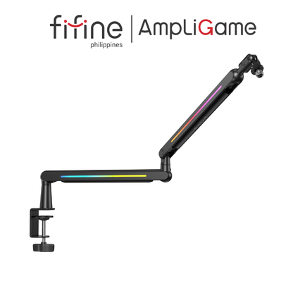 FIFINE BM88PRO Low Profile Microphone Arm with RGB