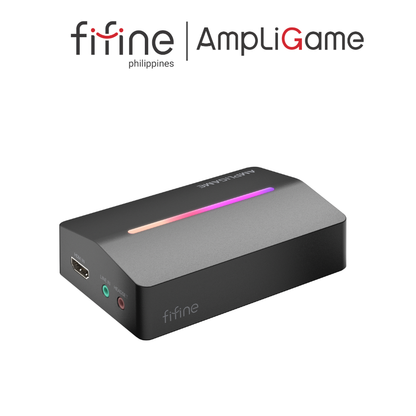 FIFINE AmpliGame V3 4K/2K/1080P HD Capture Card with RGB